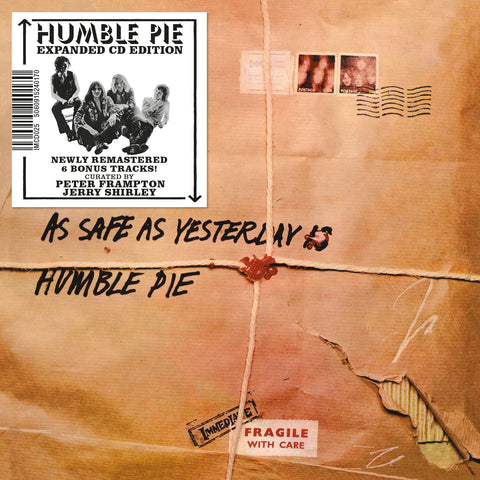As Safe As Yesterday Is - CD