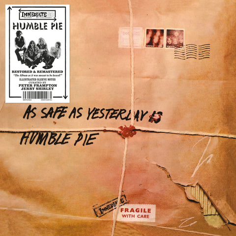 As Safe As Yesterday Is - Black Vinyl
