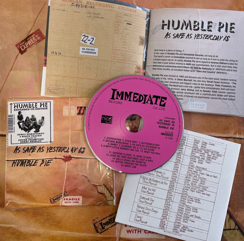 As Safe As Yesterday Is - CD