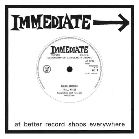 Immediate Singles 1967-1969 - single sleeve 1